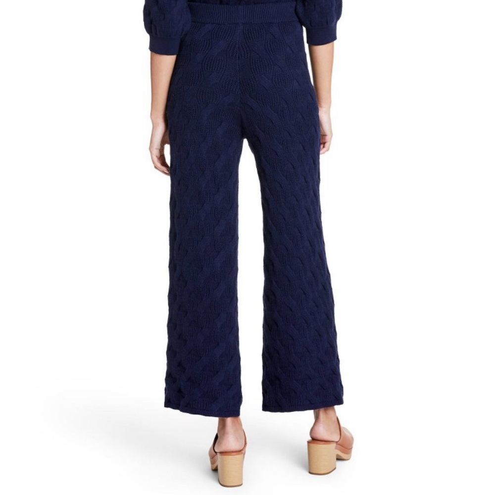 Rachel Comey High-Rise Wide Leg Knit Palazzo Pants - Picture 4 of 8